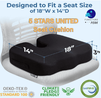 5 STARS UNITED Seat Cushion