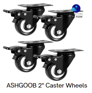 ashgoob caster wheels set