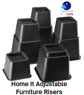 Home It Adjustable Bed Risers
