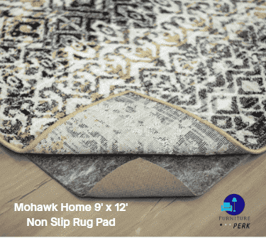 mohawk home 9' x 12' non slip rug pad