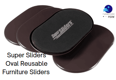 Super Sliders Oval Reusable Furniture Sliders