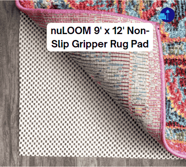 nuLOOM 9' x 12' non-slip gripper rug pad